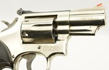 Excellent Smith & Wesson 19-5 Combat Magnum Nickel 357 Magnum - 3 of 11