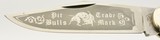 Excellent Bulldog Brand Pitbulls Trademark Trapper Folding Knife Germa - 3 of 6
