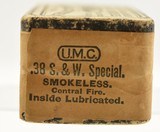 Full Sealed! Box UMC 38 S&W Special Smokeless 158 Grain Ammo - 3 of 6