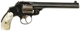 S&W .38 Safety Hammerless 3rd Model Revolver With Rare Long Barrel - 1 of 15