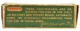 Rem UMC “Dog Bone" Full Box 38 Automatic Colt Ammo - 3 of 5