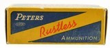 Peters Rustless 32 Colt New Police Ammo Full Box - 2 of 5