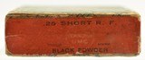 Scarce Sealed! 25 Short Rim Fire Ammo Black Powder 100 Rounds REM-UMC - 5 of 6