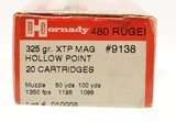 Hornady .480 Ruger 325 Gr. HP/XTP Mag 20 Rnds - 2 of 3