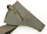 Hobson & Sons London Webley Revolver Holster w/ Snake Belt and Pouch 1 - 2 of 7