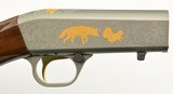 Excellent Browning Semi-Auto 22 Grade VI Takedown Gold Game Scene - 3 of 15