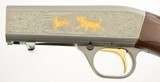 Excellent Browning Semi-Auto 22 Grade VI Takedown Gold Game Scene - 7 of 15