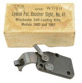Lyman Receiver Sight No. 41 SL for Winchester Model 1905 & 1907 Like N - 1 of 6