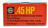 Dynamil Nobel .45 HP 231gr. FMJ Ammo - 5 of 6