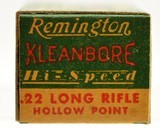 Remington 1939 Kleanbore Hi-Speed Issue 22 LR Hollow Pt. Ammo - 5 of 7
