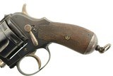 Italian Police Type Baston-Bodeo Revolver 1889 Possible Prototype - 5 of 12