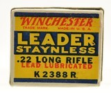 Winchester .22 LR Leader Ammunition Staynless - 3 of 7