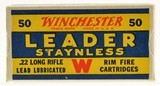 Winchester .22 LR Leader Ammunition Staynless - 1 of 7