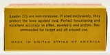 Excellent Brick Fresh 1946 Winchester Leader 22 LR Box AmmoK2388R - 2 of 7
