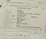 Handmade Swagger Stick and Medals Belonging to Pvt. Leo D. Melanson RC - 14 of 15