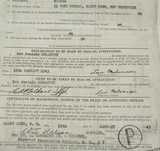 Handmade Swagger Stick and Medals Belonging to Pvt. Leo D. Melanson RC - 15 of 15