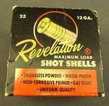 Empty Western Auto Revelation 12 GA Box - 1 of 4
