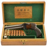Rare Cased Charles Lancaster Four-Barreled Pistol Thorne Patent - 2 of 15