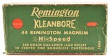 Scarce Remington First Issue 44 Magnum Ammo Late 1950's Partial Box - 1 of 5