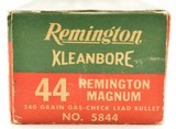 Scarce Remington First Issue 44 Magnum Ammo Late 1950's Partial Box - 3 of 5