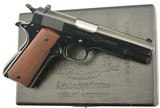 Excellent First Year Colt Commercial Ace Pistol in Period Cigar box - 1 of 15