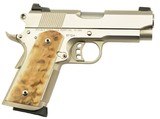 Custom Stainless Republic Forge Texas 1911 Mammoth Ivory Bar - 1 of 15