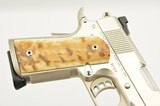 Custom Stainless Republic Forge Texas 1911 Mammoth Ivory Bar - 2 of 15