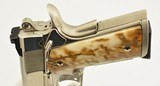 Custom Stainless Republic Forge Texas 1911 Mammoth Ivory Bar - 9 of 15