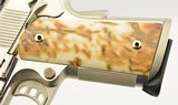 Custom Stainless Republic Forge Texas 1911 Mammoth Ivory Bar - 7 of 15