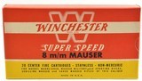 Fantastic Rare Full Crate! Winchester Super Speed 8mm Mauser Ammo K Co - 9 of 13