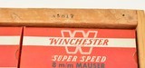 Fantastic Rare Full Crate! Winchester Super Speed 8mm Mauser Ammo K Co - 4 of 13