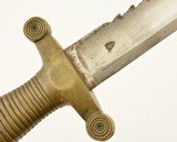 Rare Swiss Model 1842 Pioneers Sawtooth Gladius Short Sword Friebourg - 4 of 13