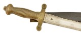 Rare Swiss Model 1842 Pioneers Sawtooth Gladius Short Sword Friebourg