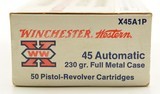 Winchester Western Military 45 Ball M1911 Test Ammo Lot E.O. 3985.2 - 2 of 5