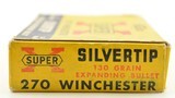 Vintage Western Super X Silvertip 270 Win 130 Grain 17 Rounds - 2 of 3