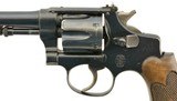 S&W .22/.32 Heavy Target Model Revolver With Holster Bobbed hammer - 6 of 15