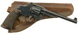 S&W .22/.32 Heavy Target Model Revolver With Holster Bobbed hammer - 1 of 15