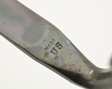 Original MASS Marked US M1873 Trapdoor Socket Bayonet - 4 of 11