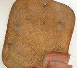 Excellent WWII German High Power Holster RH Brown Leather - 5 of 5