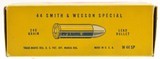 Excellent Winchester "1954" Style Box 44 S&W Special Ammo Full Box - 2 of 6