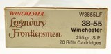 Winchester Legendary Frontiersmen 38-55 Ammo Full Box 255 Grain - 3 of 6