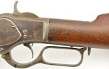 Rare 1st Model Winchester 1873 Open-Top Rifle with Set Trigger - 10 of 15