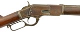 Rare 1st Model Winchester 1873 Open-Top Rifle with Set Trigger - 1 of 15