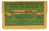 Scarce "Red Diamond" Western Ammo 30 Gov't 1906 Lubaloy Boat-Tail - 2 of 8