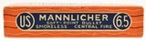 Excellent Sealed! US Cartridge Co. 6.5 Mannlicher Ammo Lowell, Mass - 5 of 6