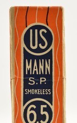 Excellent Sealed! US Cartridge Co. 6.5 Mannlicher Ammo Lowell, Mass - 4 of 6