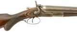 W&C. Scott & Son 10 Gauge Double Hammer Shotgun 1874 - 1 of 15