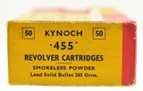 Kynoch .455" Webley Revolver Cartridges 50 Rnds - 4 of 6