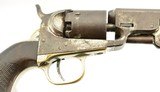 Rare Colt Factory Nickel Model 1849 Revolver Crossed Key Marking - 4 of 15