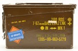 British Sealed Ammo Can 7.62mm Ball L2A2 LNK 200rds Ammo